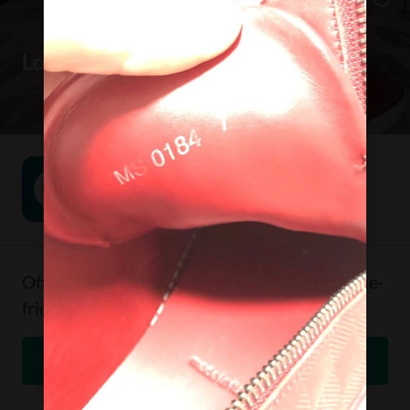 Real Louis Vuitton shoes authentic only worn once - Picture 5 of 5